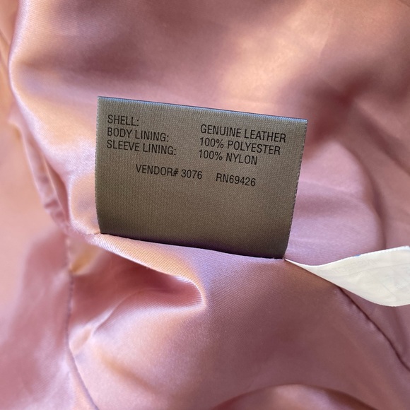 Wilson Leather Vintage Studded Hand Painted Distressed Rocker/Love Jacket Y2K - Picture 10 of 15